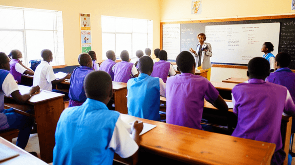 Drug prevention education session